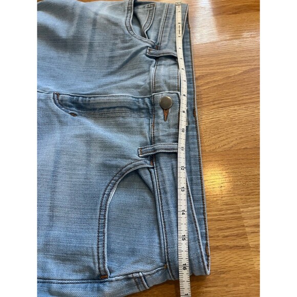 Eileen Fisher Light Wash Straight Leg High Waist Jeans Size 12 Petite - Picture 5 of 7